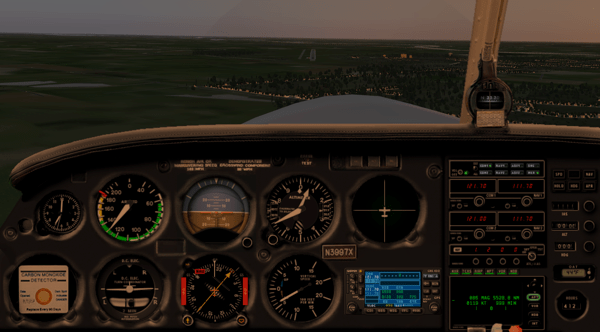 Cherokee Six approach into KAEX