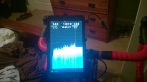 TrainerRoad on the Dell Venue 8 Pro