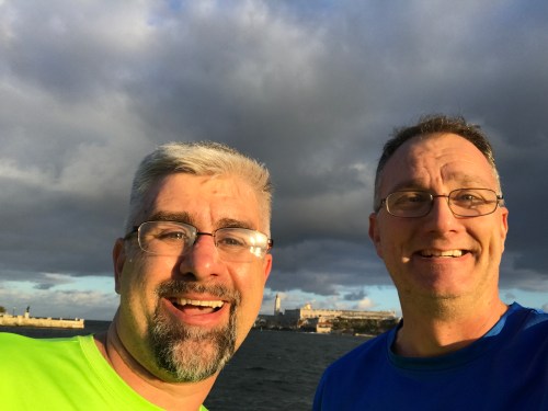 Paul and Lance on the run