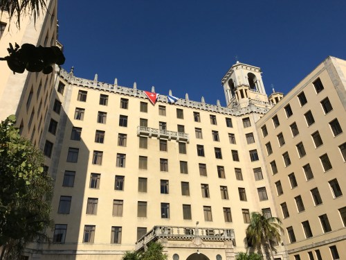 The imposing Hotel Naciónal